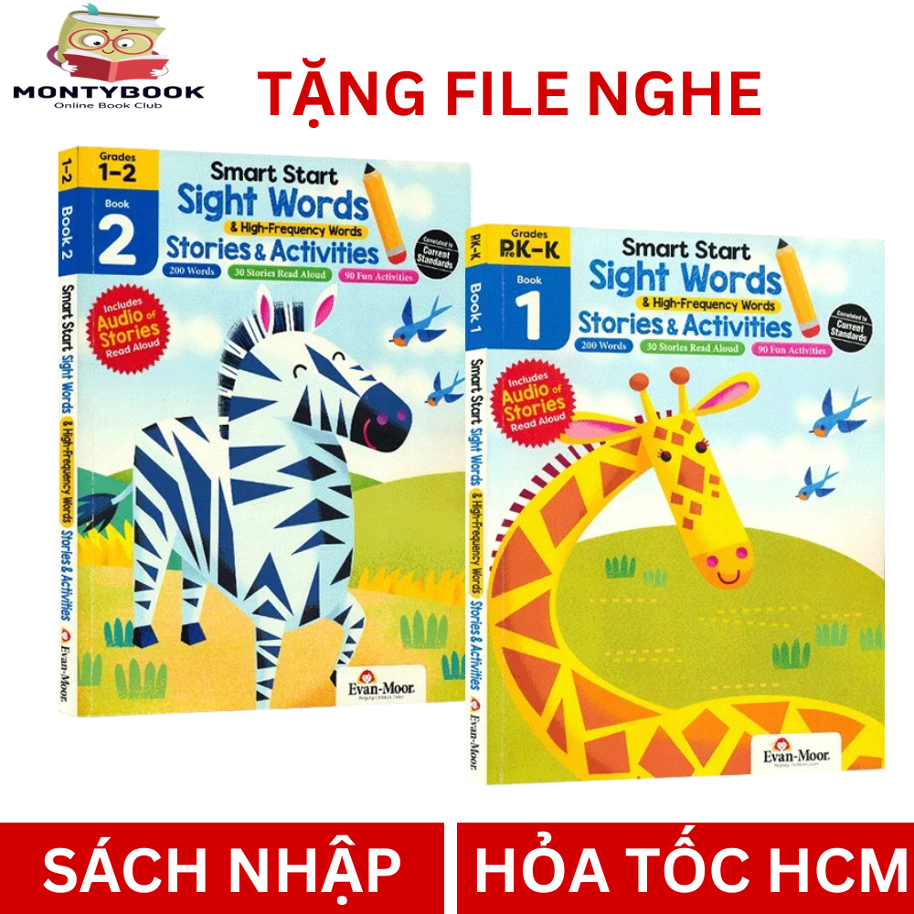 Sách - Smart Start Sight Words and High-Frequency Words + Tặng file nghe Mp3