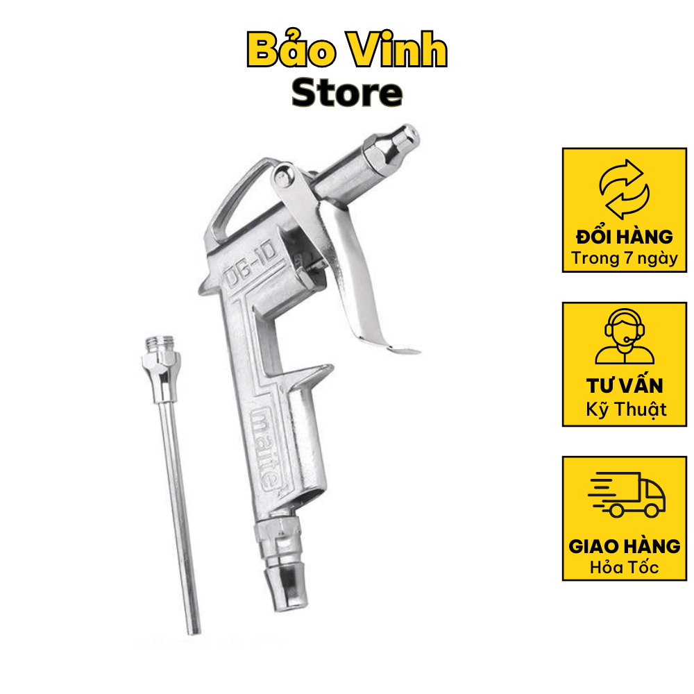 Súng Xịt Hơi Khí Nén DG-10 Súng Thổi Bụi, Vệ Sinh Bề Mặt, Áp Lực Mạnh, Dễ Sử Dụng - Bảo Vinh Store