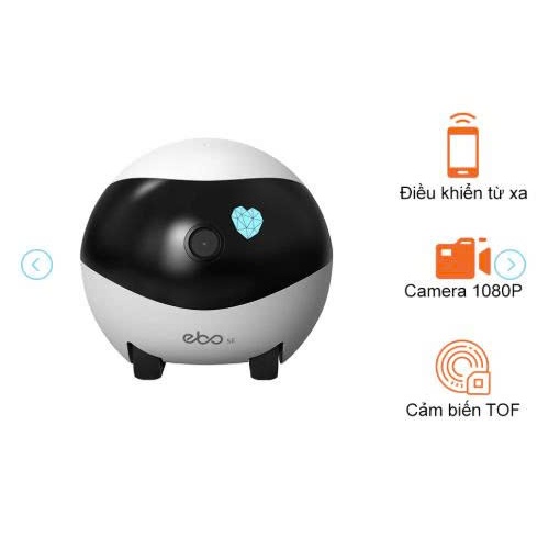 Robot Camera Giám Sát Di Động EBO SE Chính Hãng – Camera An Ninh Theo Dõi Trẻ Em & Thú Cưng