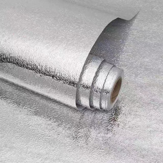 Combo 5 Cuộn Giấy Bạc Dán Tường Bếp Chịu Nhiệt