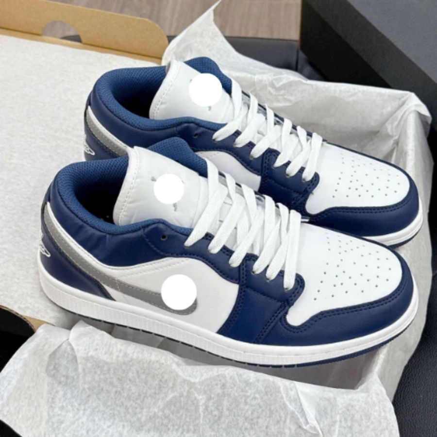Giày JD1 low JD Navy các phối màu, giày JD1 cổ thấp full bill box