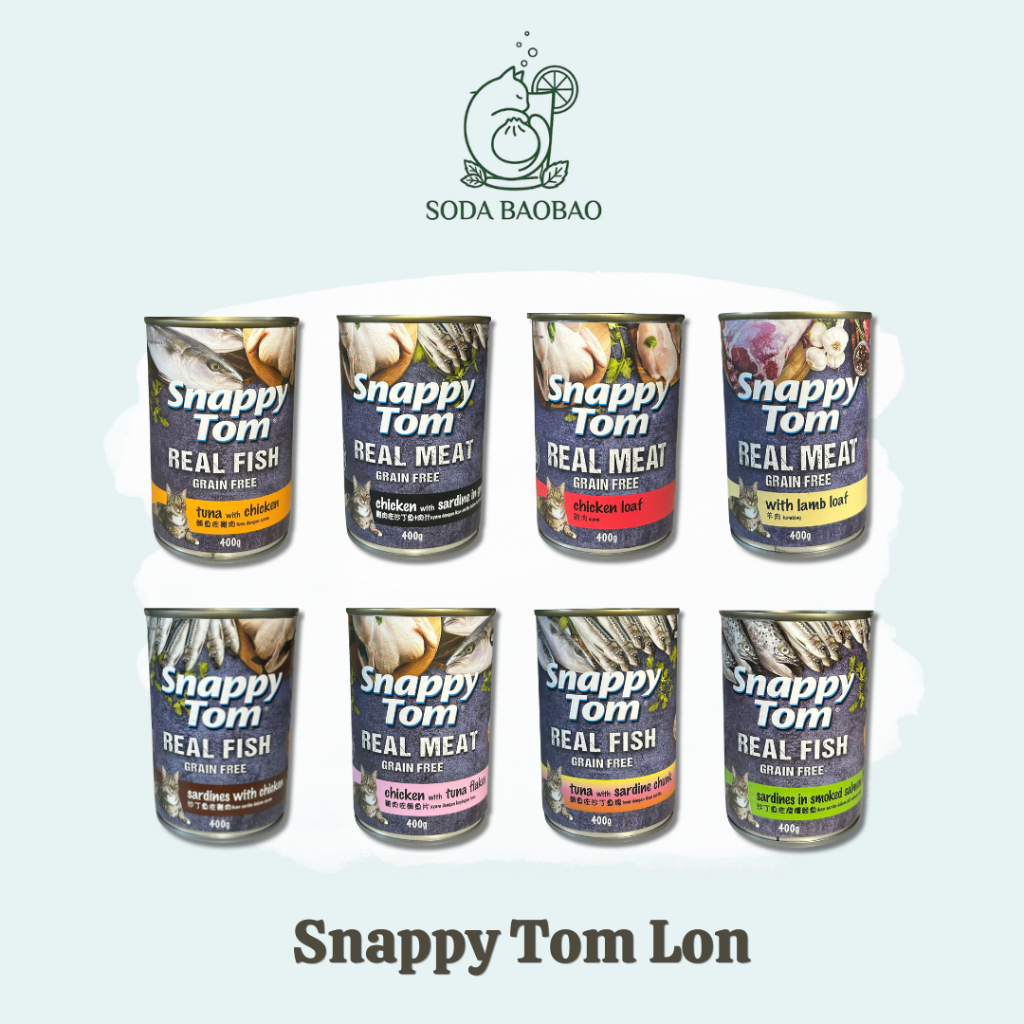 (Combo 4 lon) Pate Snappy Tom lon 400g