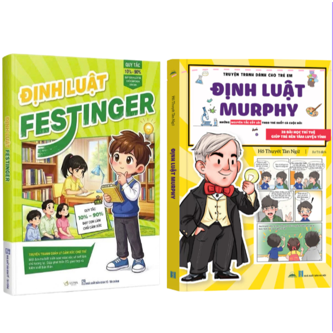 Sách - Combo 2 cuốn Định luật Festinger và Định luật Murphy