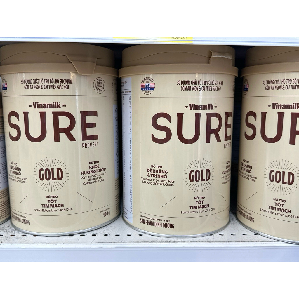 SỮA BỘT SURE PREVENT GOLD 900G