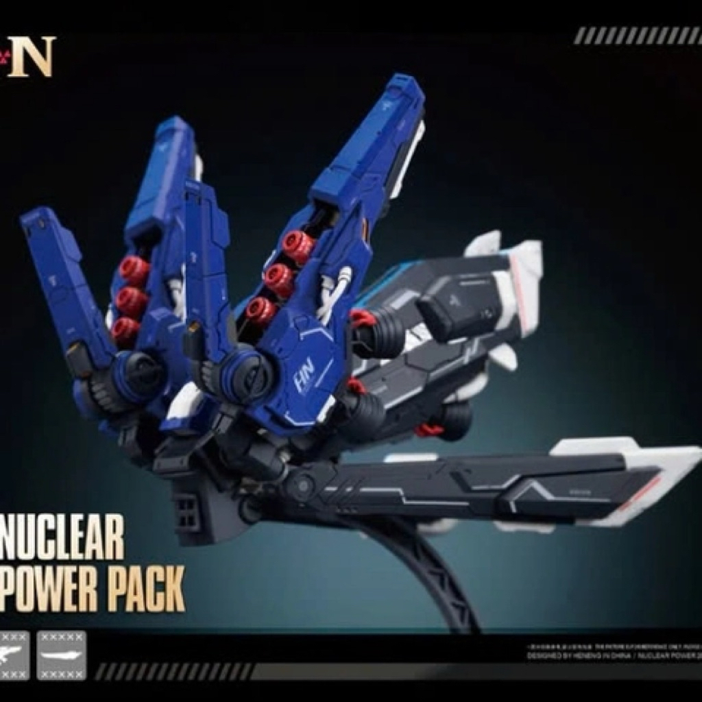 Nuclear Power Pack - Backpack custom mô hình lắp ráp