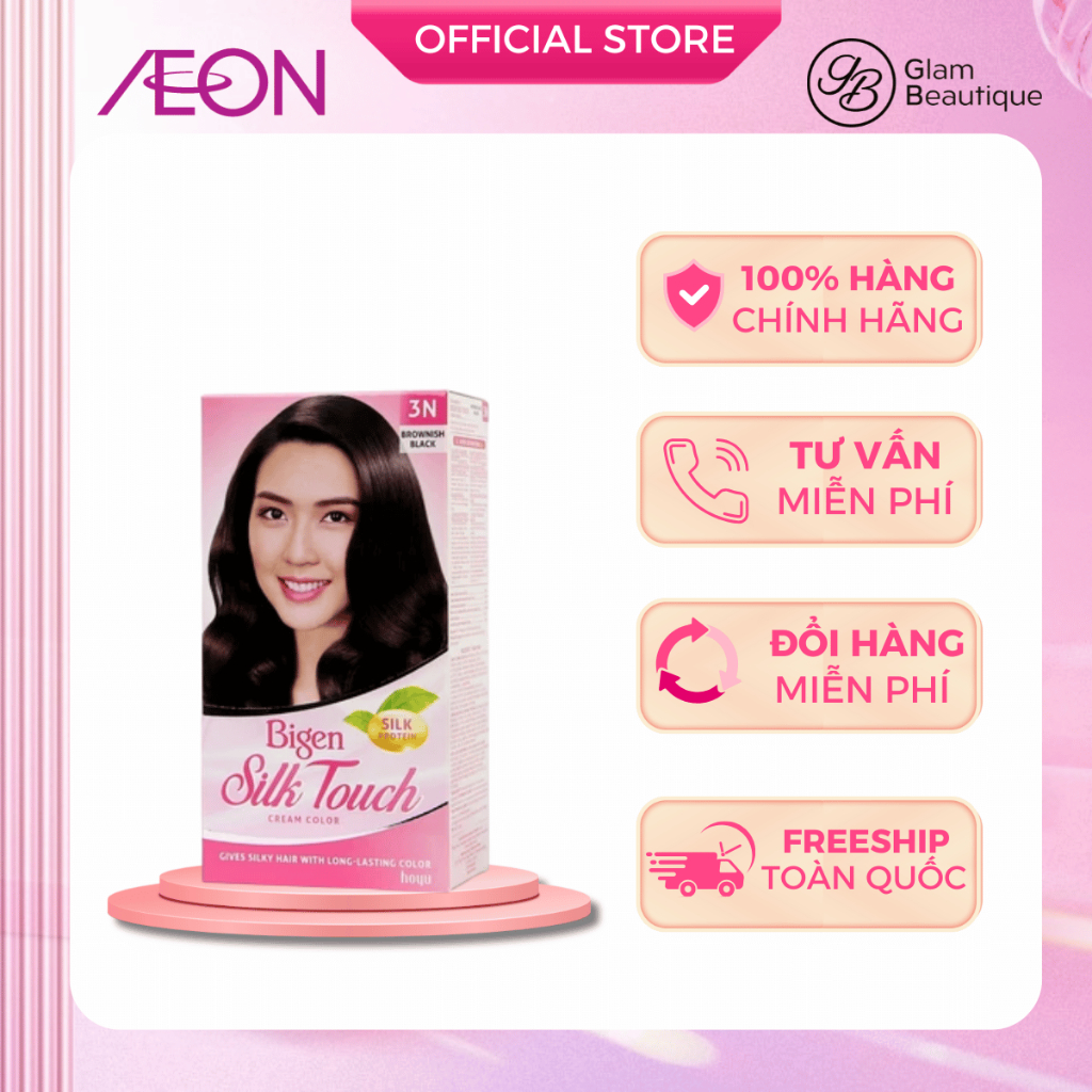 KEM NHUỘM TÓC BIGEN SILK TOUCH  - GLAM BEAUTIQUE