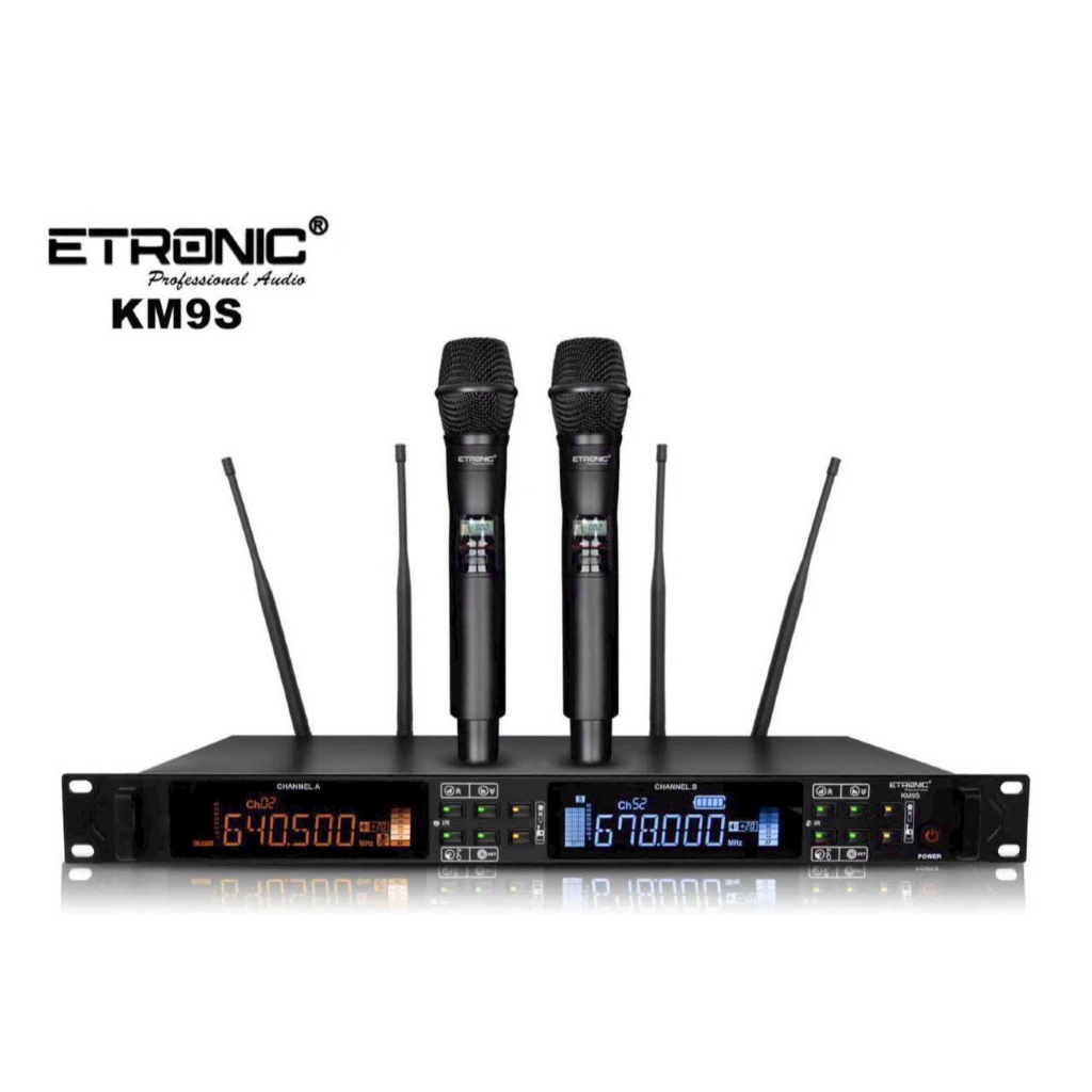 micro Etronic KM9S sự kiện - gia đình cao cấp, sóng khoẻ, sóng xa, scan dò sóng sạch, gia tốc tự ngắ