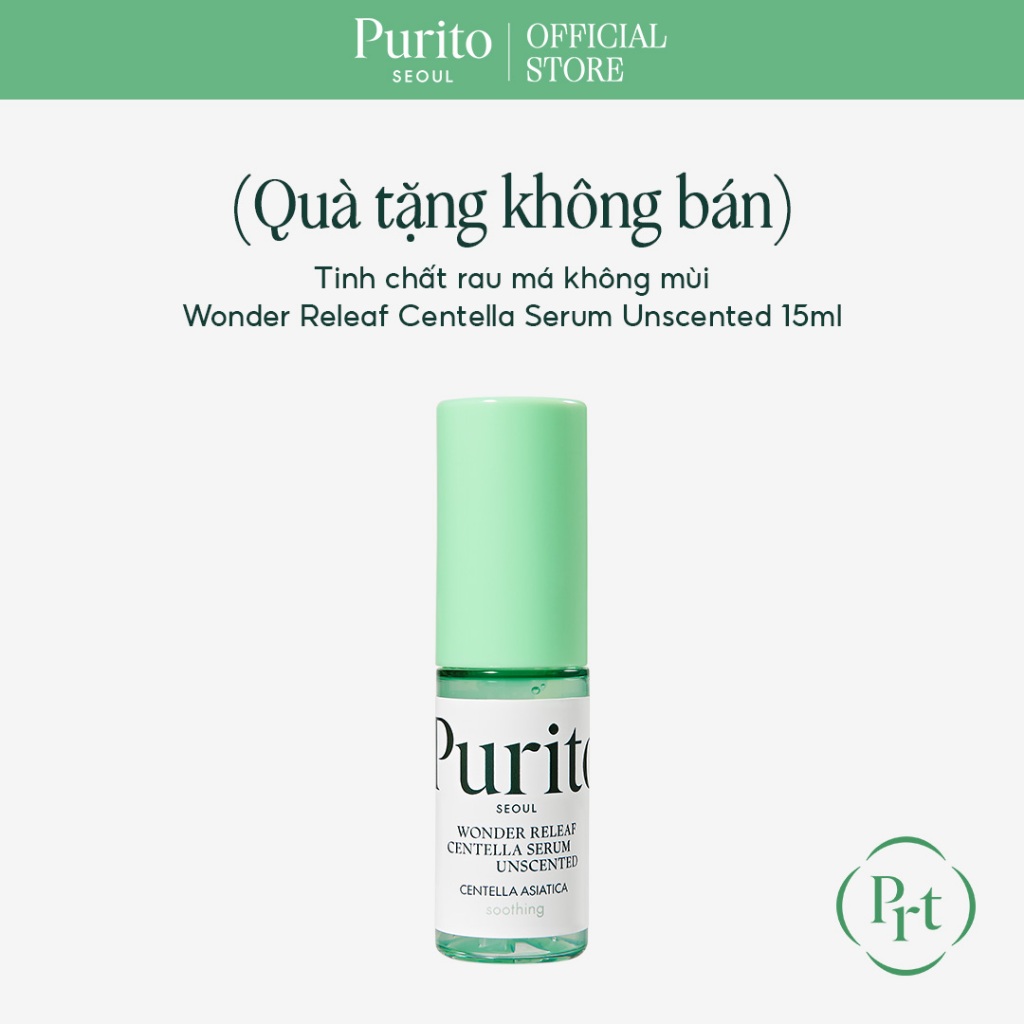 [QUÀ TẶNG KHÔNG BÁN] Tinh chất dưỡng da Wonder Releaf Centella Serum Unscented 15ml