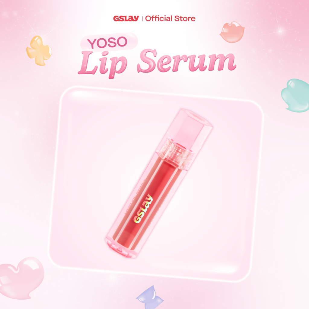 [QUÀ TẶNG] Son Dưỡng Bóng Có Màu Thuần Chay GSLAY YOSO Lip Serum dưỡng ẩm, tái tạo môi 1ml