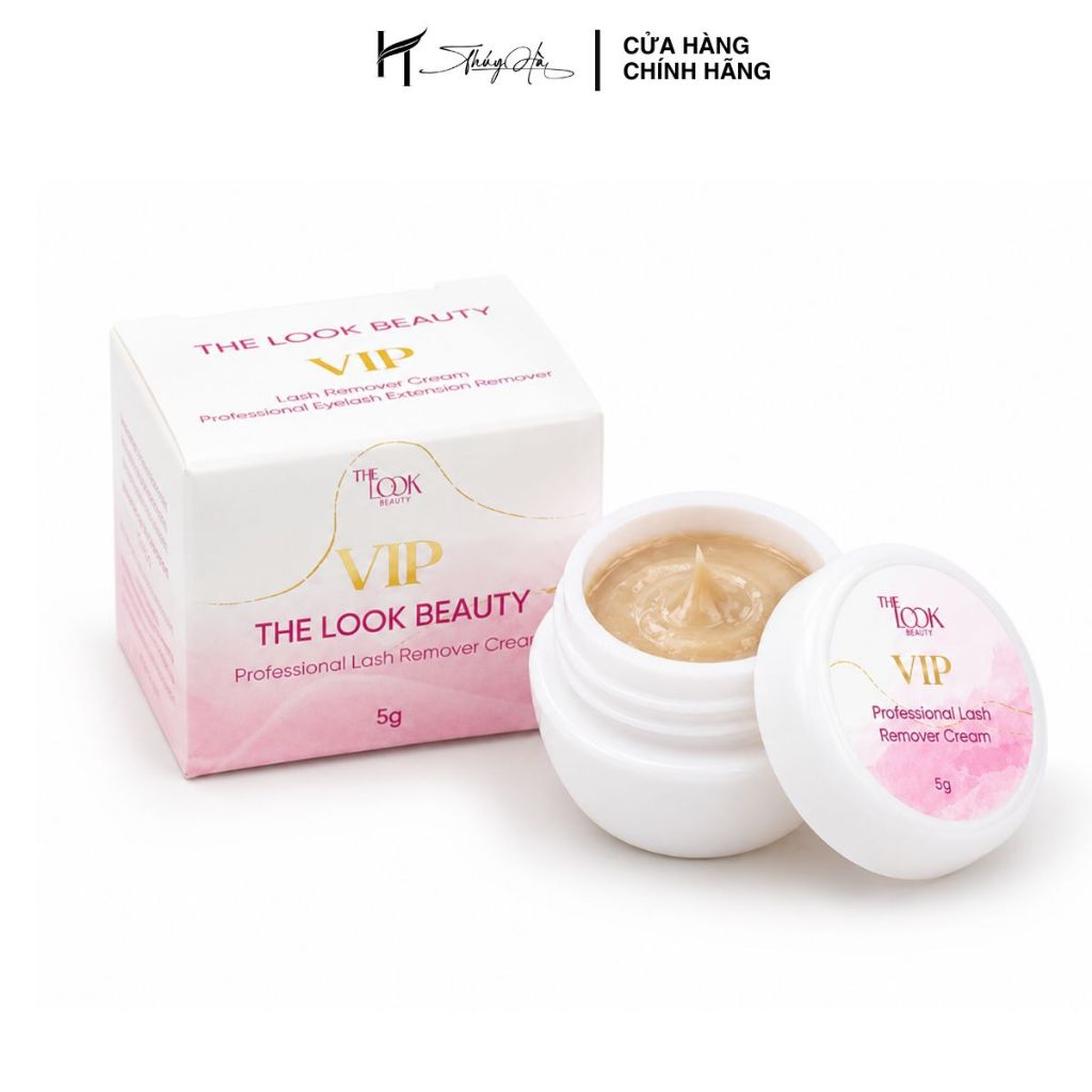 Sáp Tháo Mi 5g Chính Hãng Tháo Nhanh, Ít Cay Dụng Cụ Nối Mi, Cream Remover Pink Thúy Hà
