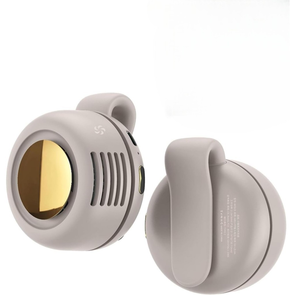 Quạt Mini Kẹp Áo Không Tiếng Ồn ,cực bền pin, Quạt Đeo Eo/Đeo Người Siêu Mạnh, Pin Sạc, 3 Cấp Độ Gió | BigBuy360 - bigbuy360.vn