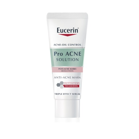 Tinh Chất Giảm Mụn, Dưỡng Sáng Eucerin Pro Acne Solution Anti-Acne Mark Triple Effect Serum 7ml