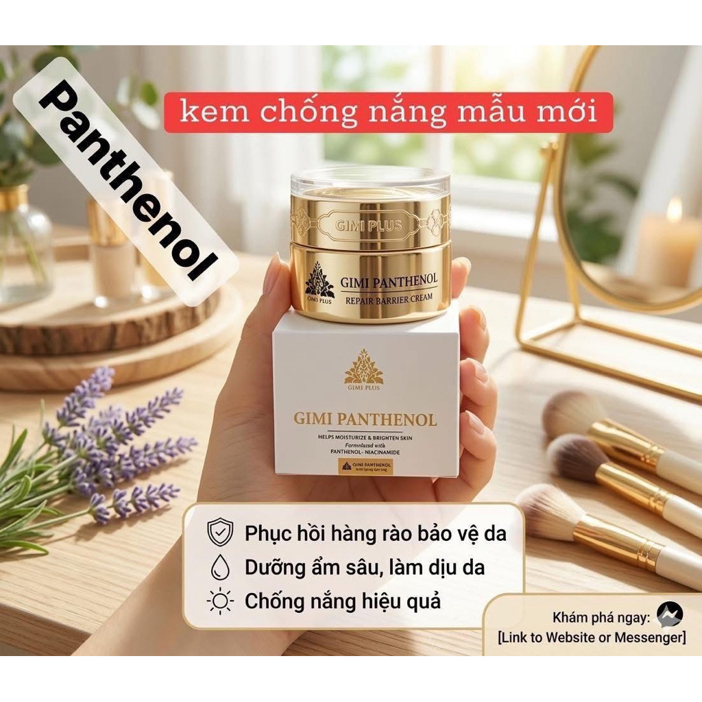[MẪU MƠi ] kem chống nắng  gimi plus . gimi luxury