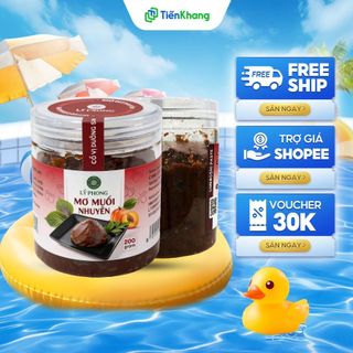 Mơ Muối Nhuyễn - Lý Phong (Hủ 200gram) - Mơ muối thực dưỡng 7 năm - Pha trà bình minh