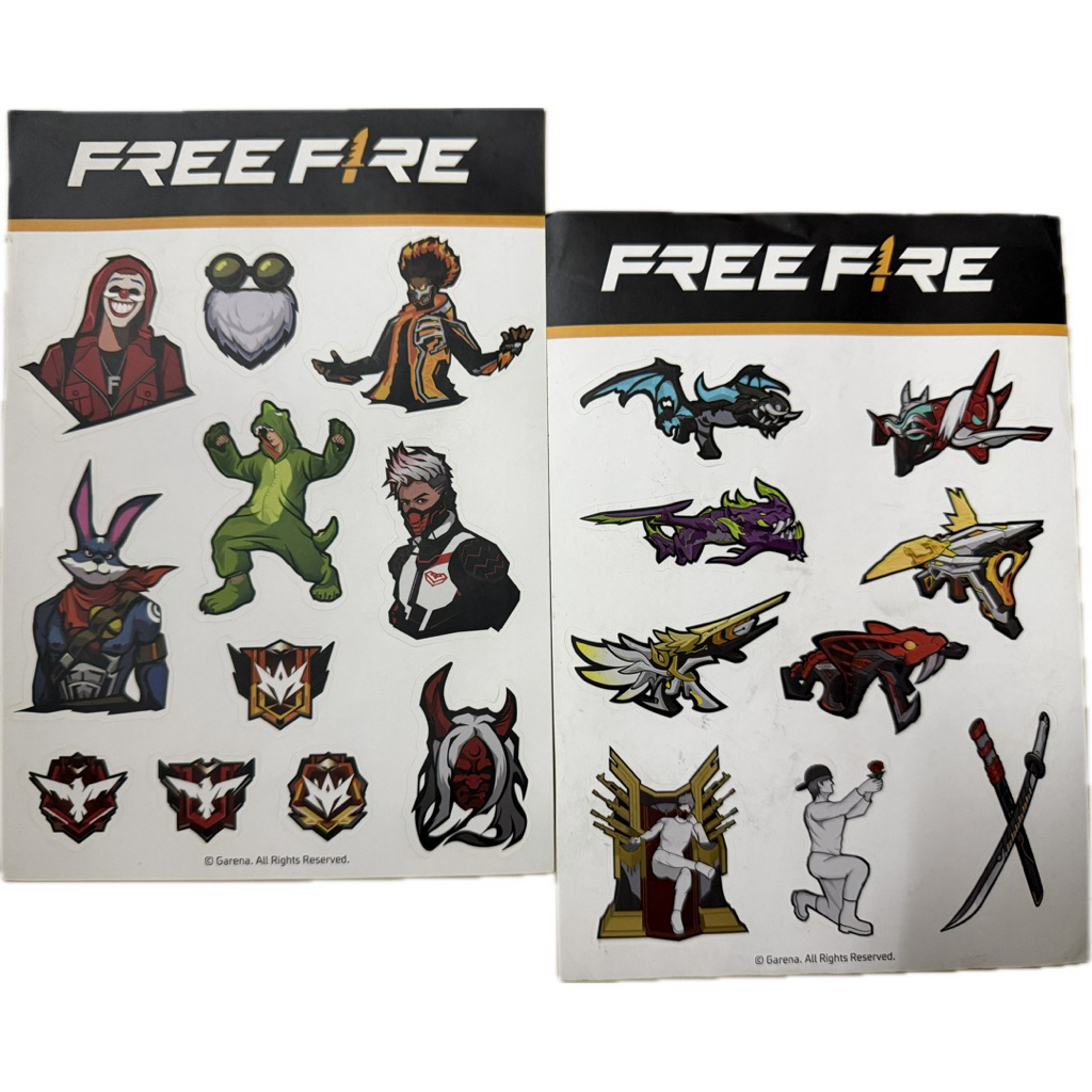 Stickers Dán Garena Free Fire Chính Hãng