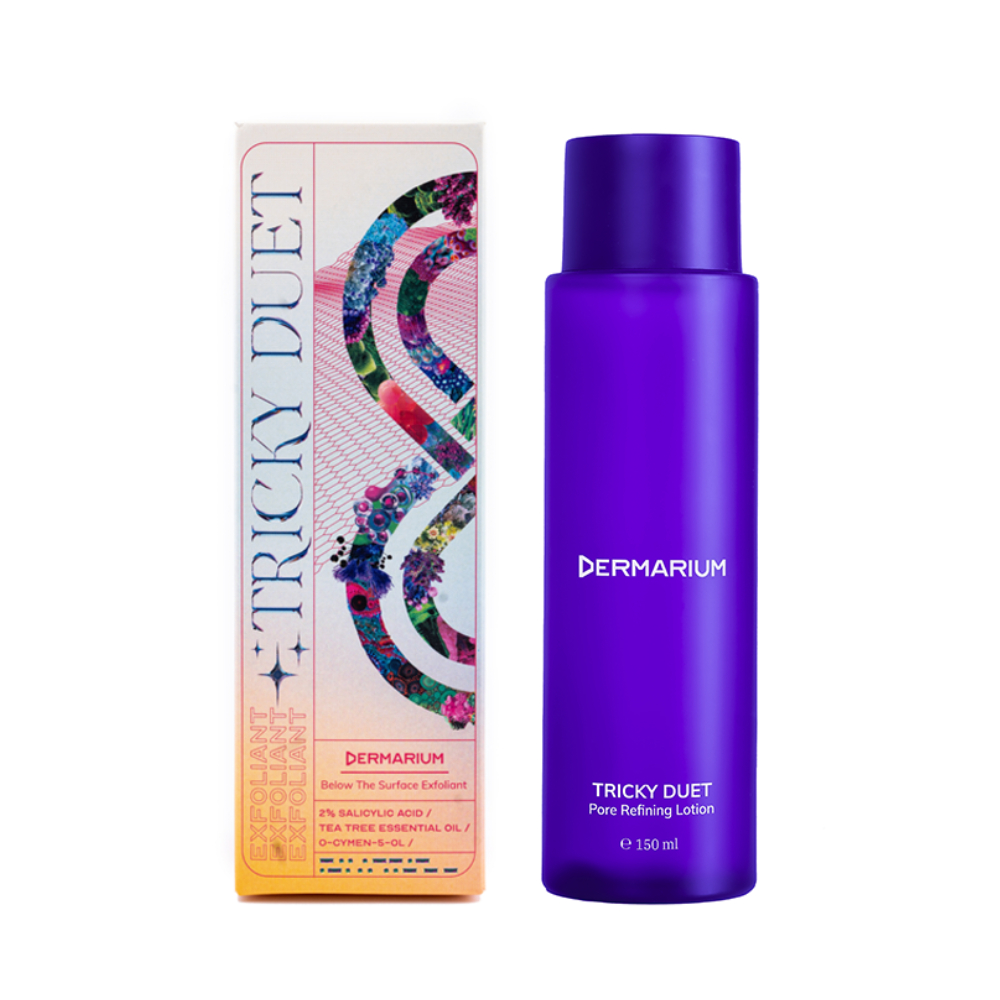 Ảnh 5 của Tây da chết hóa học Dermarium Tricky Duet 2% Salicylic Acid (BHA) dạng toner, giảm dầu mụn ẩn