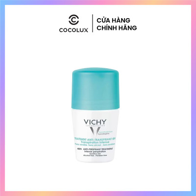 Lăn Khử Mùi Khô Thoáng Vichy Traitement Anti 50ml