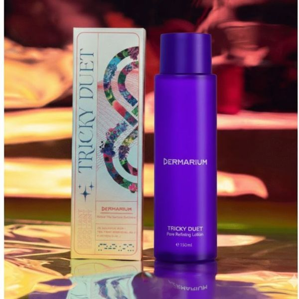 Ảnh 4 của Tây da chết hóa học Dermarium Tricky Duet 2% Salicylic Acid (BHA) dạng toner, giảm dầu mụn ẩn