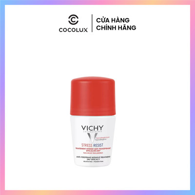 Lăn Khử Mùi Vichy Diệt Khuẩn Detranspirant Intensif 72H 50ml