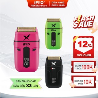 [iPRO Official] Máy Cạo Râu IPRO PROBarber's S1106 Không Rát Cạo Nhanh mô tơ 8500 rpm pin khỏe