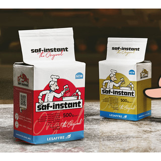 Men Pháp nhãn vàng (Saf-Instant hiệu Đầu Bếp) 500g
