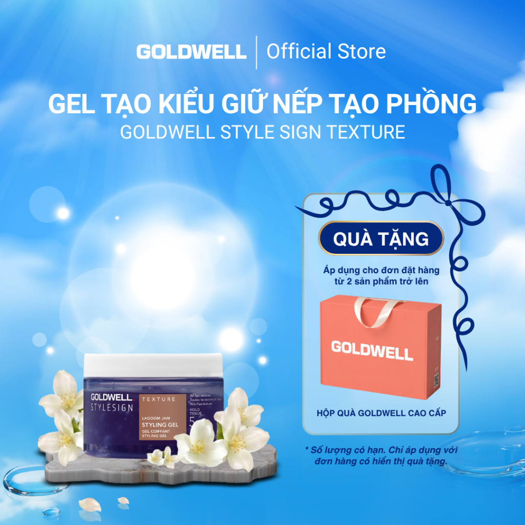 Gel Tạo Kiểu Tóc Goldwell Lagoom Jam Giữ Nếp Lâu Với Kết Cấu Và Độ Phồng Lên Đến 72 Giờ 150ml