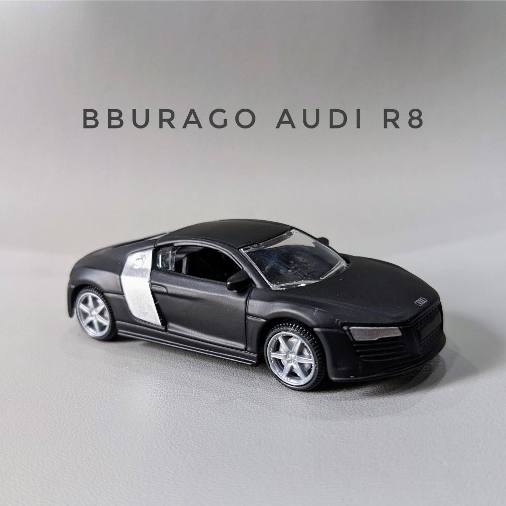Xe mô hình Bburago Audi R8 (loose) - Hàng sưu tầm chính hãng
