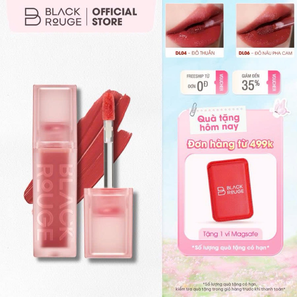 Son Kem Black Rouge Double Layer Over Velvet Ver 1 - 4.1g | BigBuy360 - bigbuy360.vn