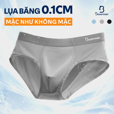 Combo 6 Quần sịp nam cao cấp SLIP thun lạnh chính hãng, không viền BOXERMAN