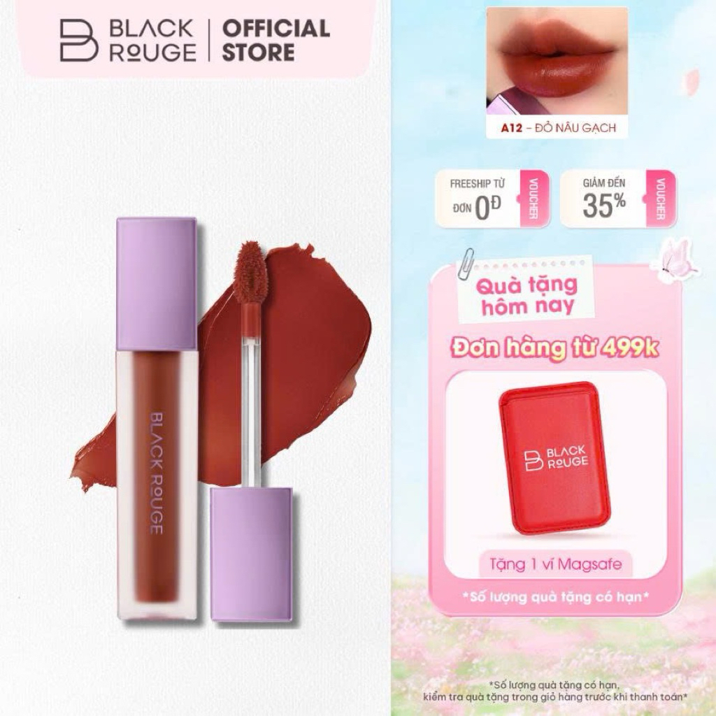 Son Kem Black Rouge Air Fit Velvet Tint Ver 2 - 4.5g