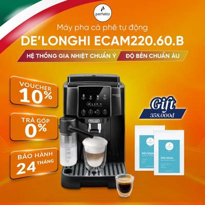 Máy pha cà phê tự động DeLonghi Magnifica Start ECAM220.60.B