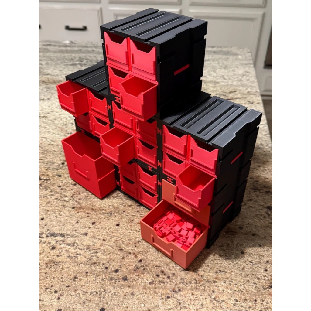 3D Print Modular Storage Containers