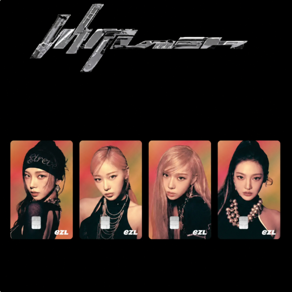 Thẻ EZL aespa Whiplash Official Hologram Transit Card Karina Winter Ningning Giselle MY Gift