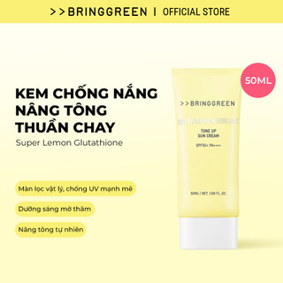 [ĐỘC QUYÊN] Kem chống nắng Nâng tông Bringgreen Super Lemon Glutathione Tone Up Sun Cream SPF50+ PA++++ 50ml