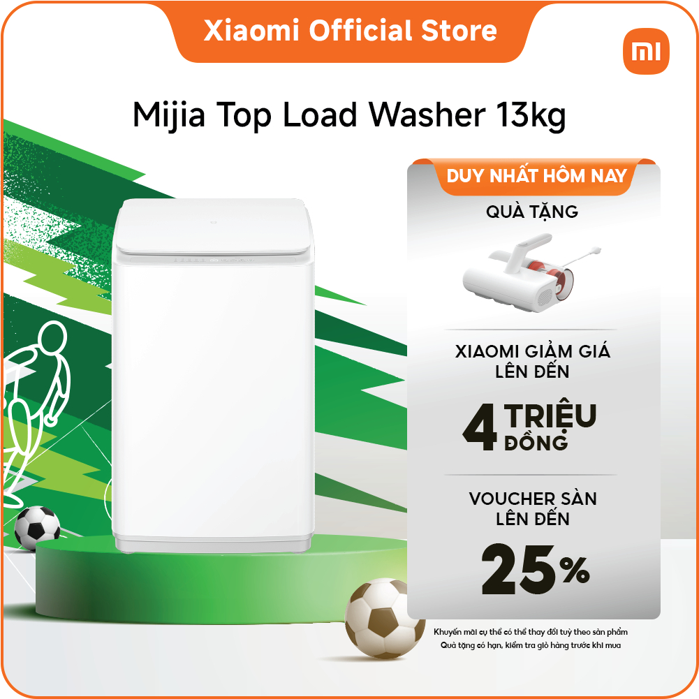 [MỚI RA MẮT] Máy giặt cửa trên Xiaomi Mijia Top Load Washer 13kg | Chương trình loại bỏ vết bẩn đặc biệt | BigBuy360 - bigbuy360.vn
