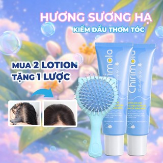 Lotion gội khô KIỀM DẦU Chirimola 100ML HƯƠNG SƯƠNG HẠ giúp tóc bồng bềnh,kiềm dầu tóc bết, dưỡng tóc mềm mượt