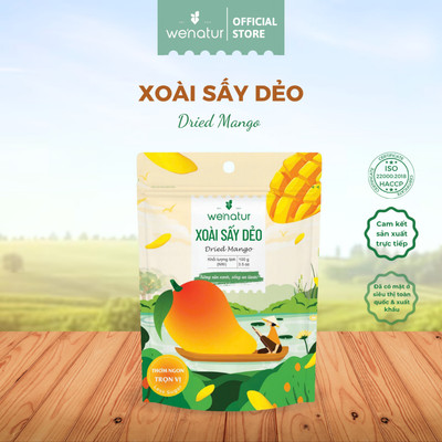 Xoài Sấy Dẻo Nguyên Vị Ít Đường We'natur 100g
