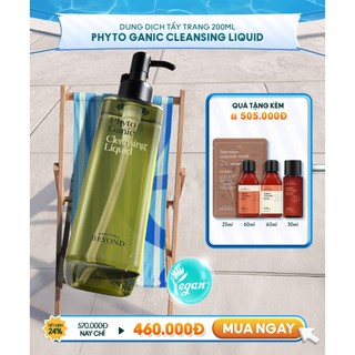 [VHL x Beyond] Dung dịch tẩy trang Phytoganic Cleansing Liquid 200ml GWP Sữa dưỡng cấp ẩm Barrier Lotion