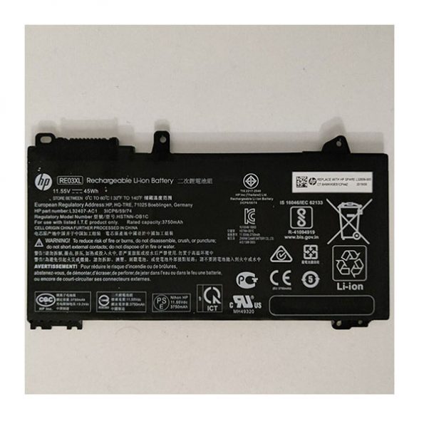 Pin Laptop HP RE03XL ProBook 430 G6, 430 G7, 440 G6, 440 G7, 450 G6, 450 G7, 445 G6, 445 G7 RE03XL L