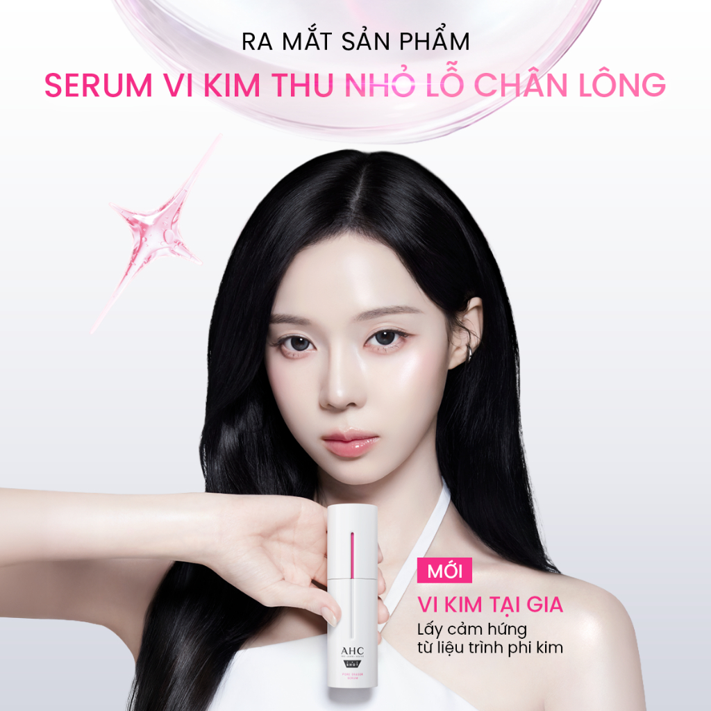Tinh Chất Serum Vi Kim Thu Nhỏ Lỗ Chân Lông AHC Cho Da Láng Mịn Căng Bóng (Retinol + Glutathione + Niacinamide) 30ml | BigBuy360 - bigbuy360.vn