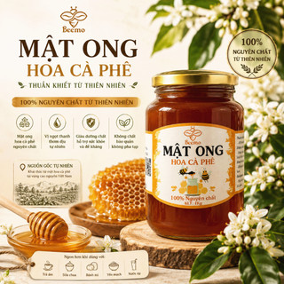 Mật Ong Nguyên Chất Hoa Cà Phê Beemo – Mật Ong Tự Nhiên, Nguyên Chất 100%, Dùng Uống & Làm Đẹp