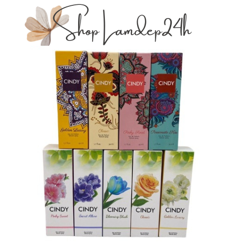 Nước hoa cindy mẫu mới 50ml Chính hãng