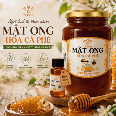 Mật Ong Nguyên Chất Hoa Cà Phê Beemo – Mật Ong Tự Nhiên 100% Nguyên Chất