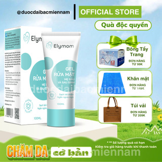 [MỚI] Gel rửa mặt dành cho mẹ bầu và sau sinh ELYMOM - Tuýp 100ml