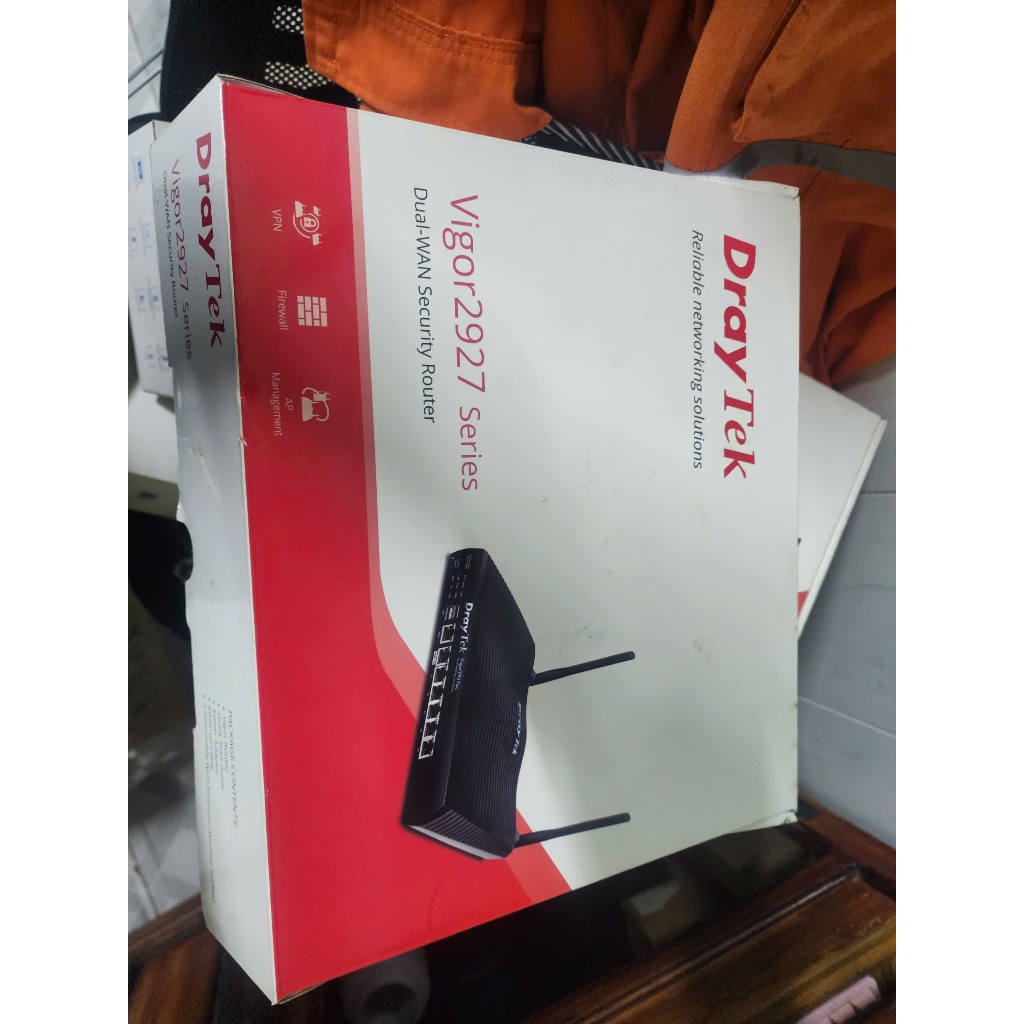 Thiết bị cân bằng tải DrayTek Vigor2927F (V2927),new full box