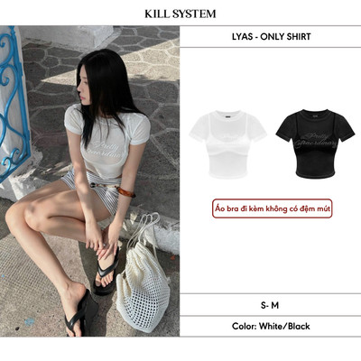 [LINK MỚI] Áo thun xuyên thấu sexy tôn dáng LYAS kèm bra - 𝐊𝐈𝐋𝐋 𝐒𝐘𝐒𝐓𝐄𝐌
