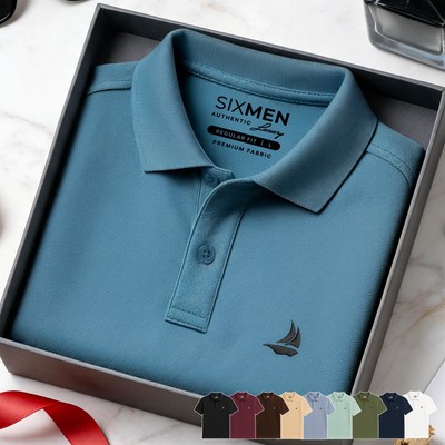 Áo Polo nam cao cấp cổ bẻ [Tặng Hộp Gói Quà] - BASOR Polo SIXMEN - Vải cá sấu FeelMax Thoáng mát