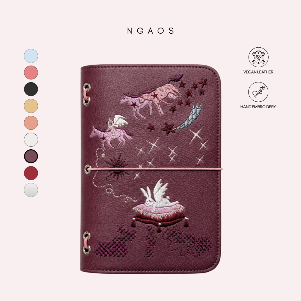 Bìa Sổ Da Femme Journal - NGAOS - A5