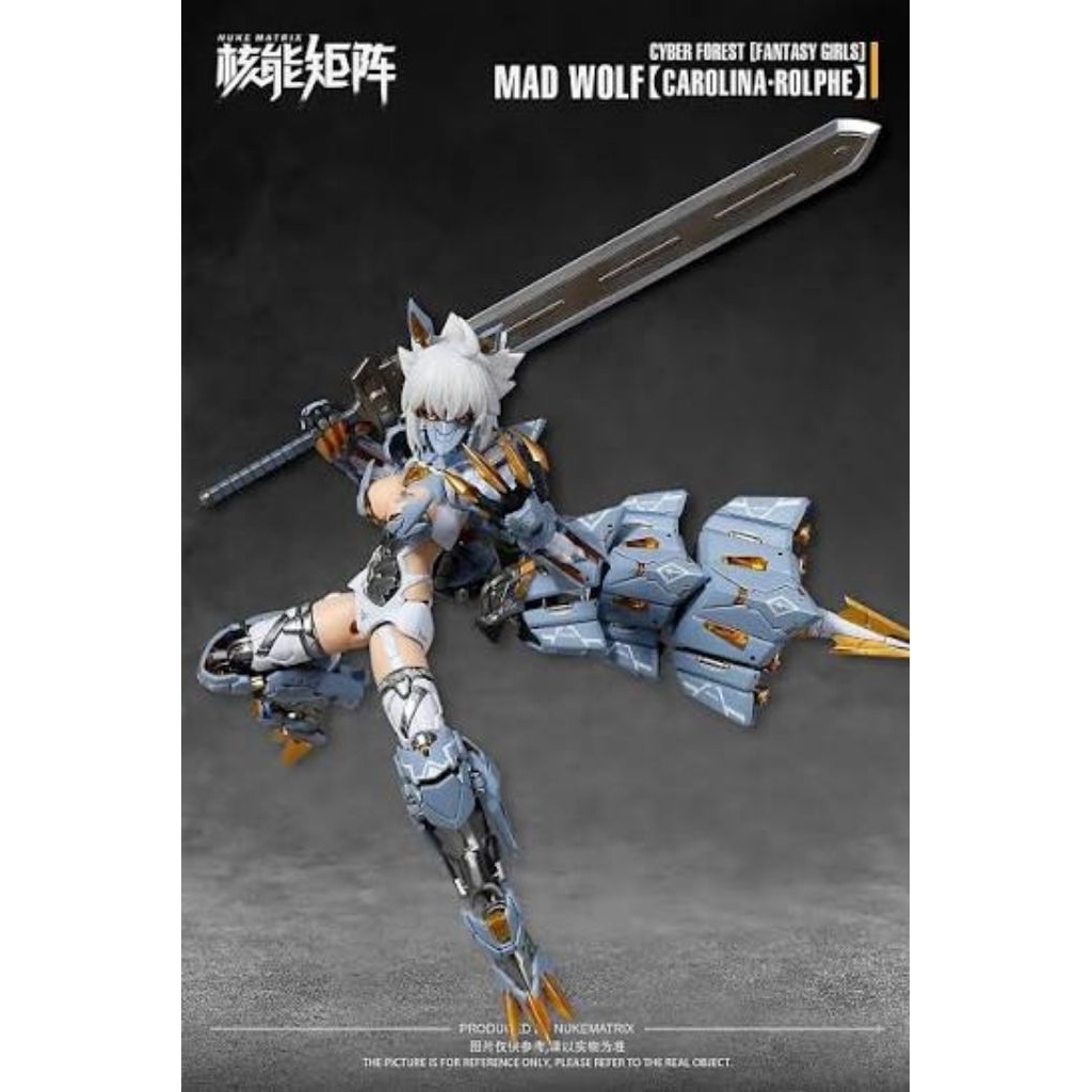 mô hình lắp ráp nuke matrix cyber forest cf06 mad wolf carolina rolphe