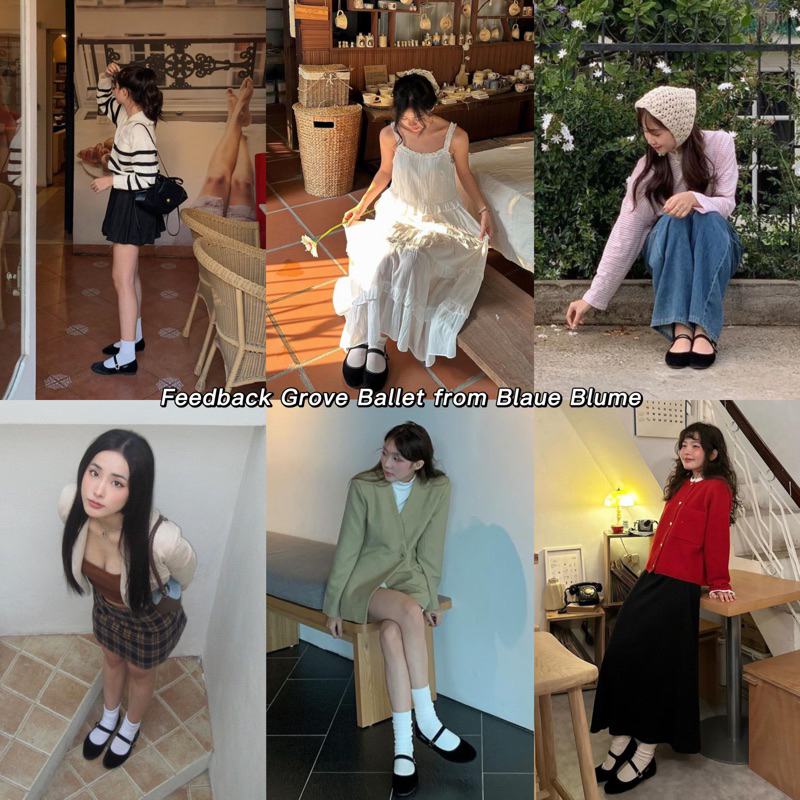 𝐁𝐥𝐚𝐮𝐞𝐁𝐥𝐮𝐦𝐞🦋(SẴN LẺ SIZE) 𝗚𝗿𝗼𝘃𝗲 𝗕𝗮𝗹𝗹𝗲𝘁 𝗙𝗹𝗮𝘁 - giày bệt nhung đen
